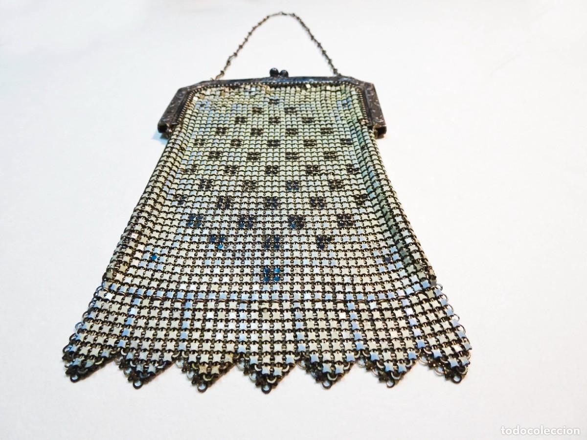 Antig&uuml;edades: BOLSO MALLA ART DECO WHITING & DAVIS - Foto 2
