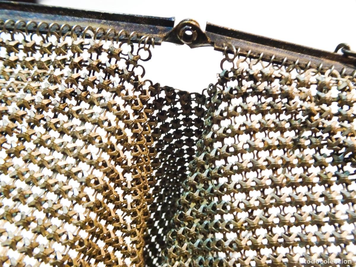 Antig&uuml;edades: BOLSO MALLA ART DECO WHITING & DAVIS - Foto 4