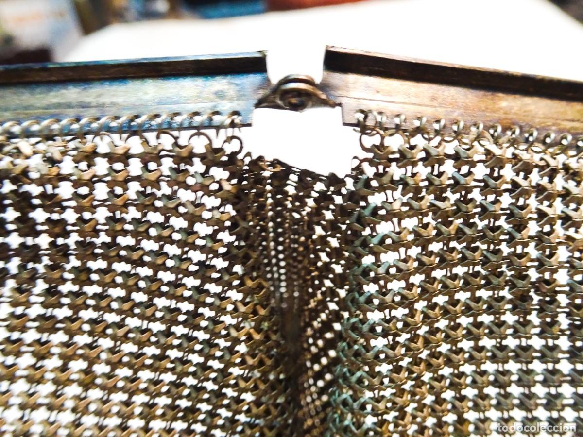 Antig&uuml;edades: BOLSO MALLA ART DECO WHITING & DAVIS - Foto 5