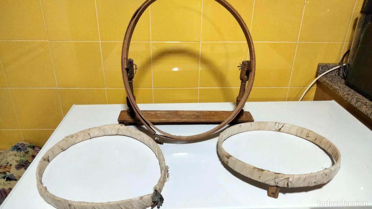 Antig&uuml;edades: lote de tres bastidotes antiguos - Foto 1