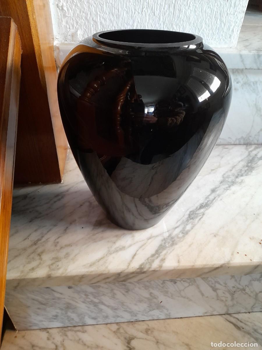 Antig&uuml;edades: Florero de cristal chino - Foto 1