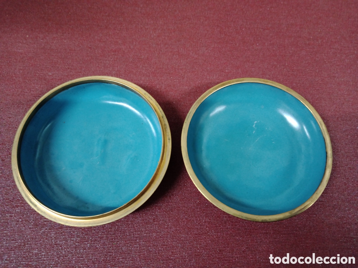 Antig&uuml;edades: Cloisonne caja china - Foto 3