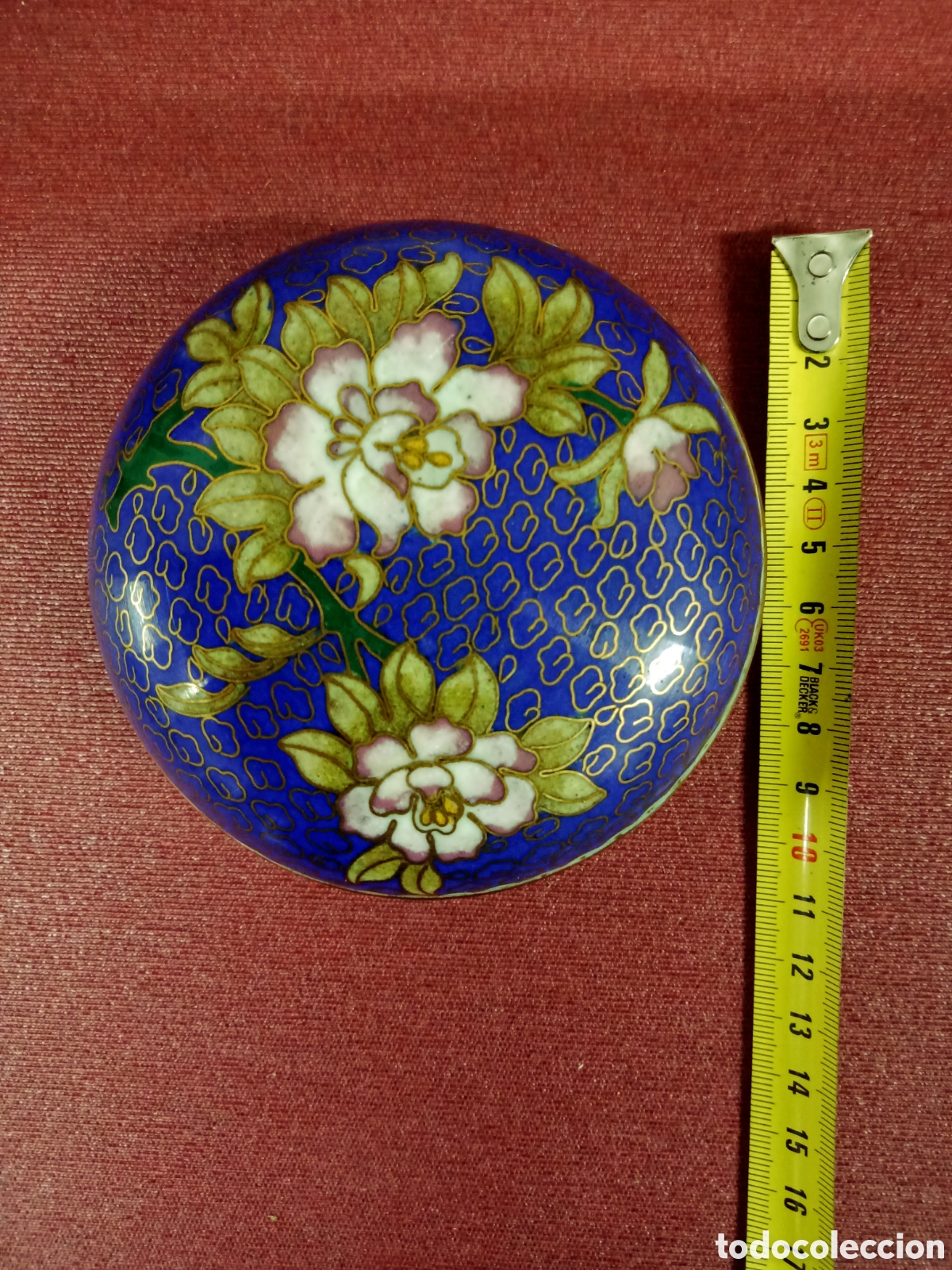 Antig&uuml;edades: Cloisonne caja china - Foto 1