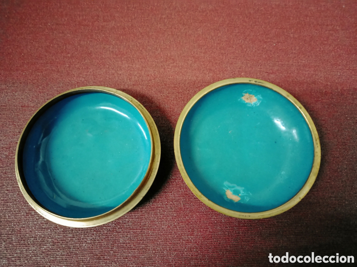 Antig&uuml;edades: Preciosa caja Cloisonne - Foto 3