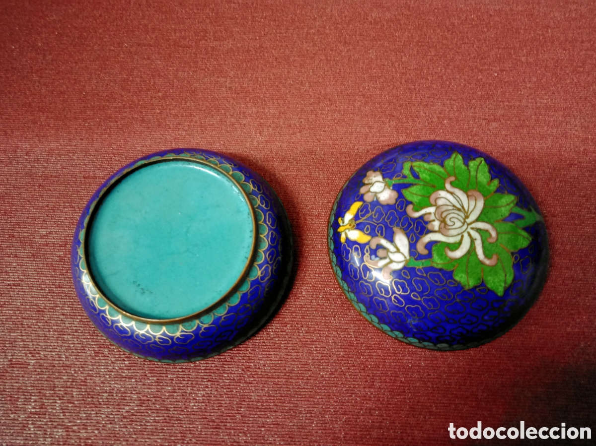 Antig&uuml;edades: Preciosa caja Cloisonne - Foto 1