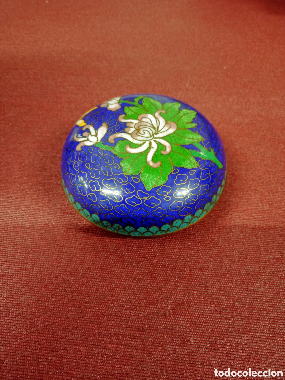 Antig&uuml;edades: Preciosa caja Cloisonne - Foto 2