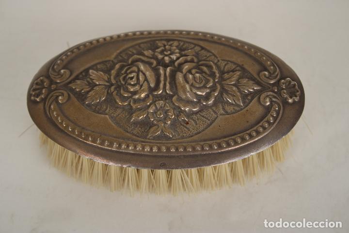 Antig&uuml;edades: cepillo en plata de ley 925 - Foto 2