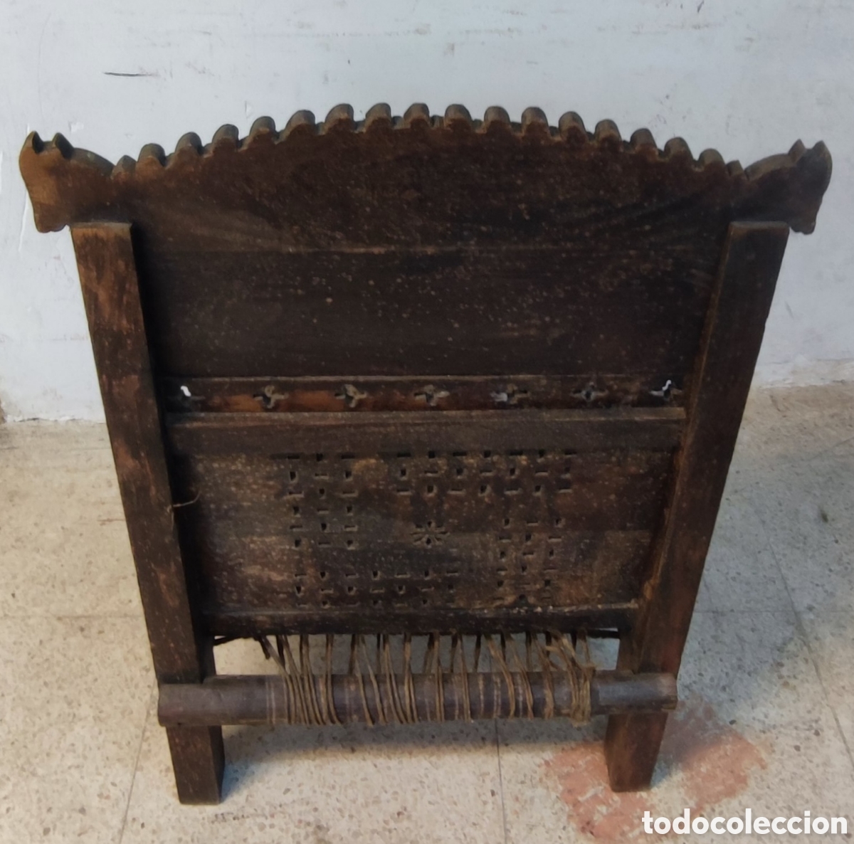 Antig&uuml;edades: Silla tribal de la India - Foto 15