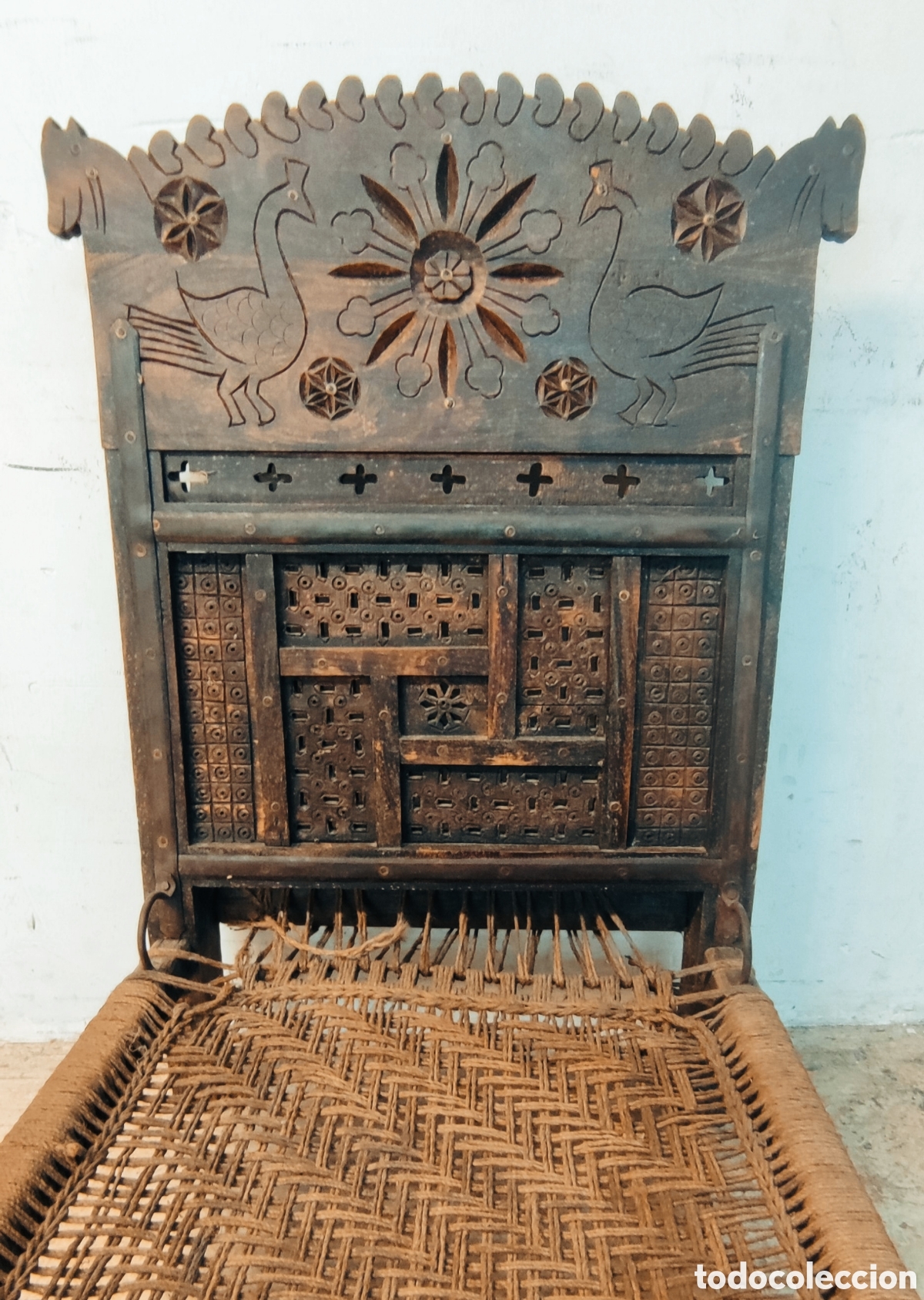Antig&uuml;edades: Silla tribal de la India - Foto 16