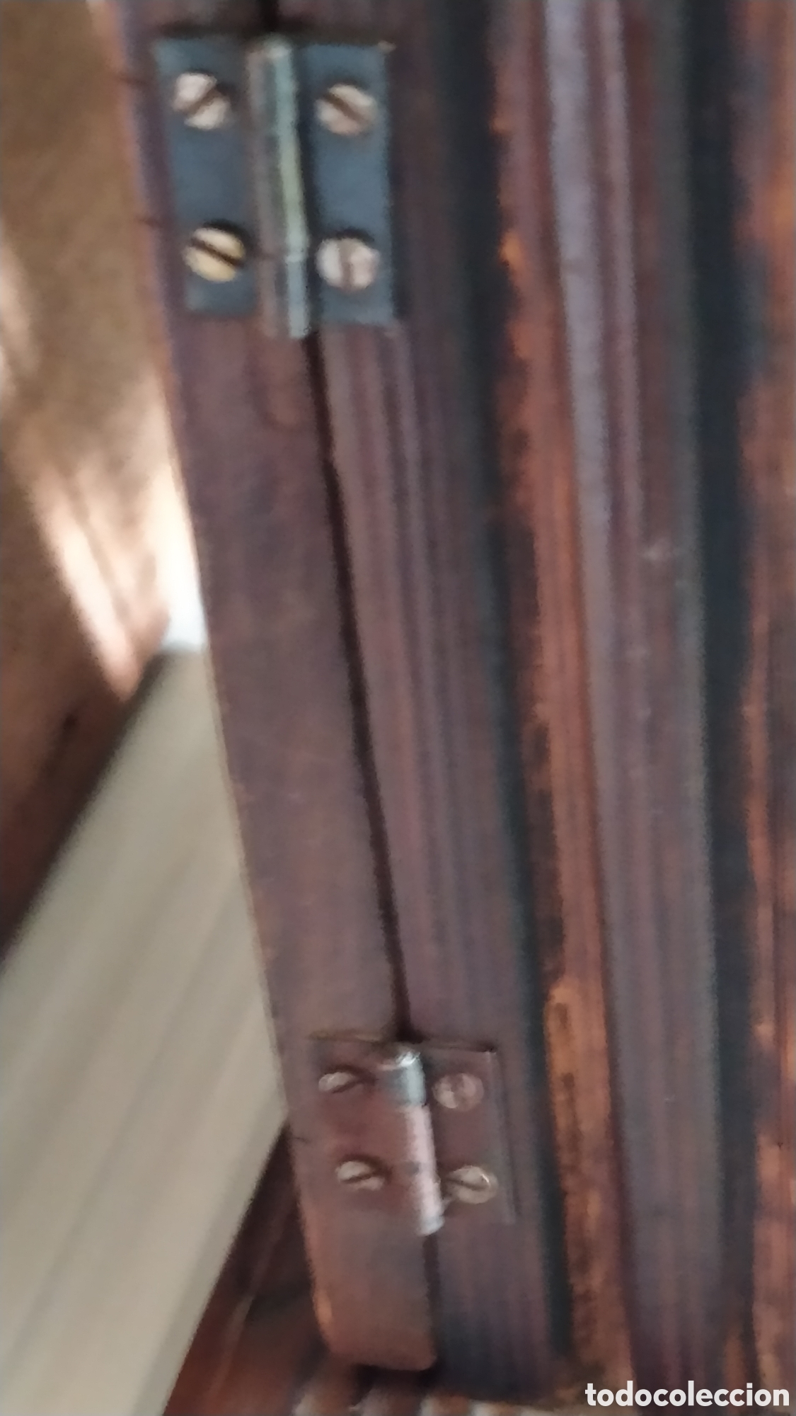 Antig&uuml;edades: ANTIGUA CAPILLA DE MADERA SAGRADO CORAZ&Oacute;N - Foto 7