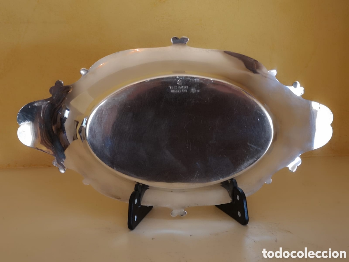 Antig&uuml;edades: Cuenco de confiter&iacute;a plateado Inglaterra - Foto 2