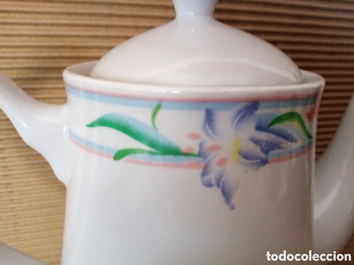 Antig&uuml;edades: Tetera de porcelana - Foto 2