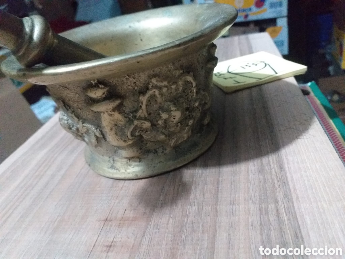 Antig&uuml;edades: Almirez antiguo - Foto 2