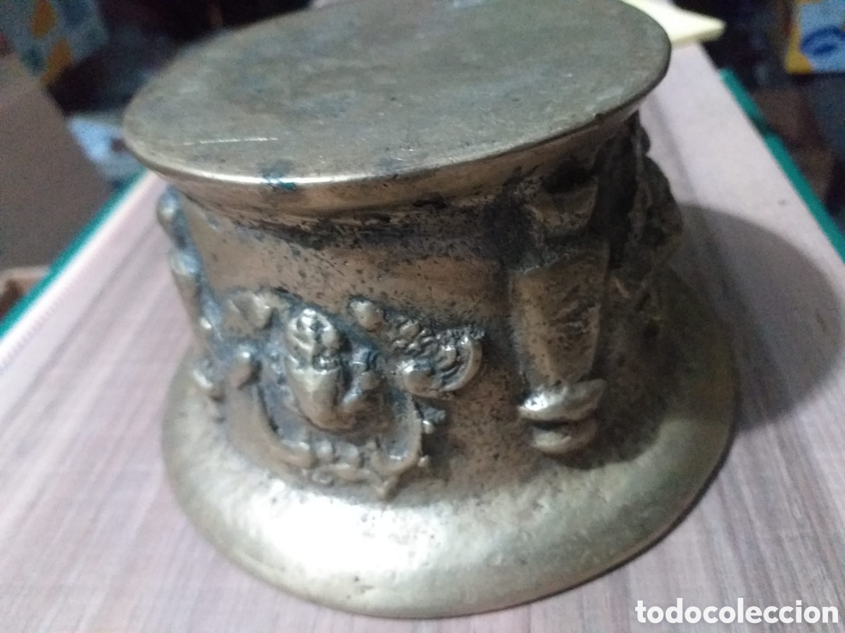 Antig&uuml;edades: Almirez antiguo - Foto 3