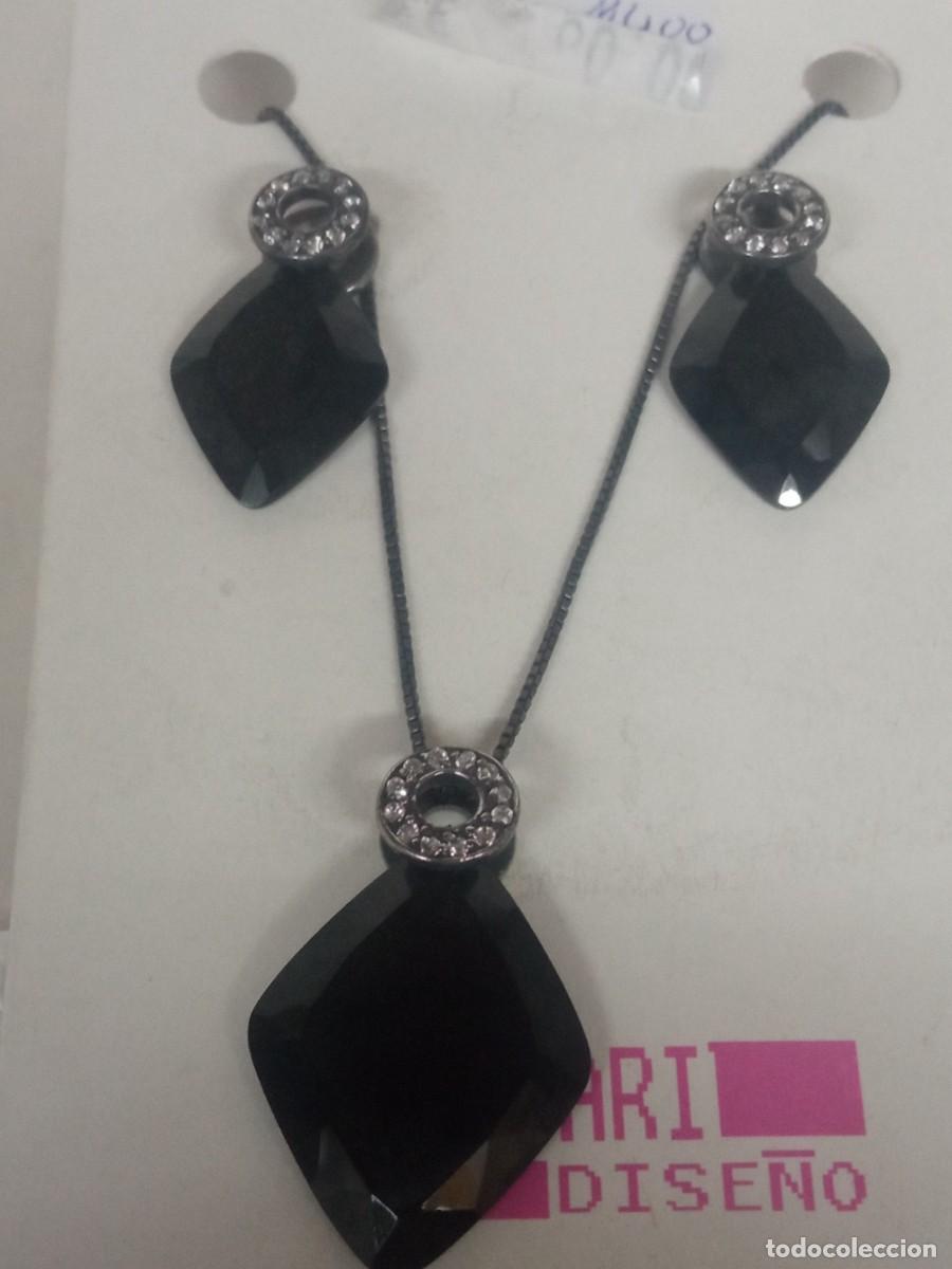 Antig&uuml;edades: J. Gargantilla y pendientes plata + - Foto 1