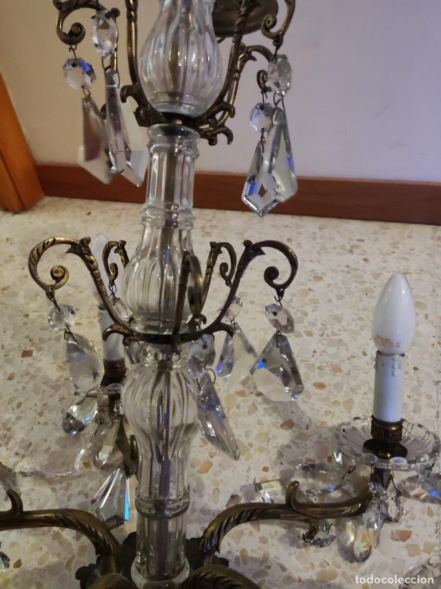 Antig&uuml;edades: Lampara Techo Lagrimas 60cm - Foto 2
