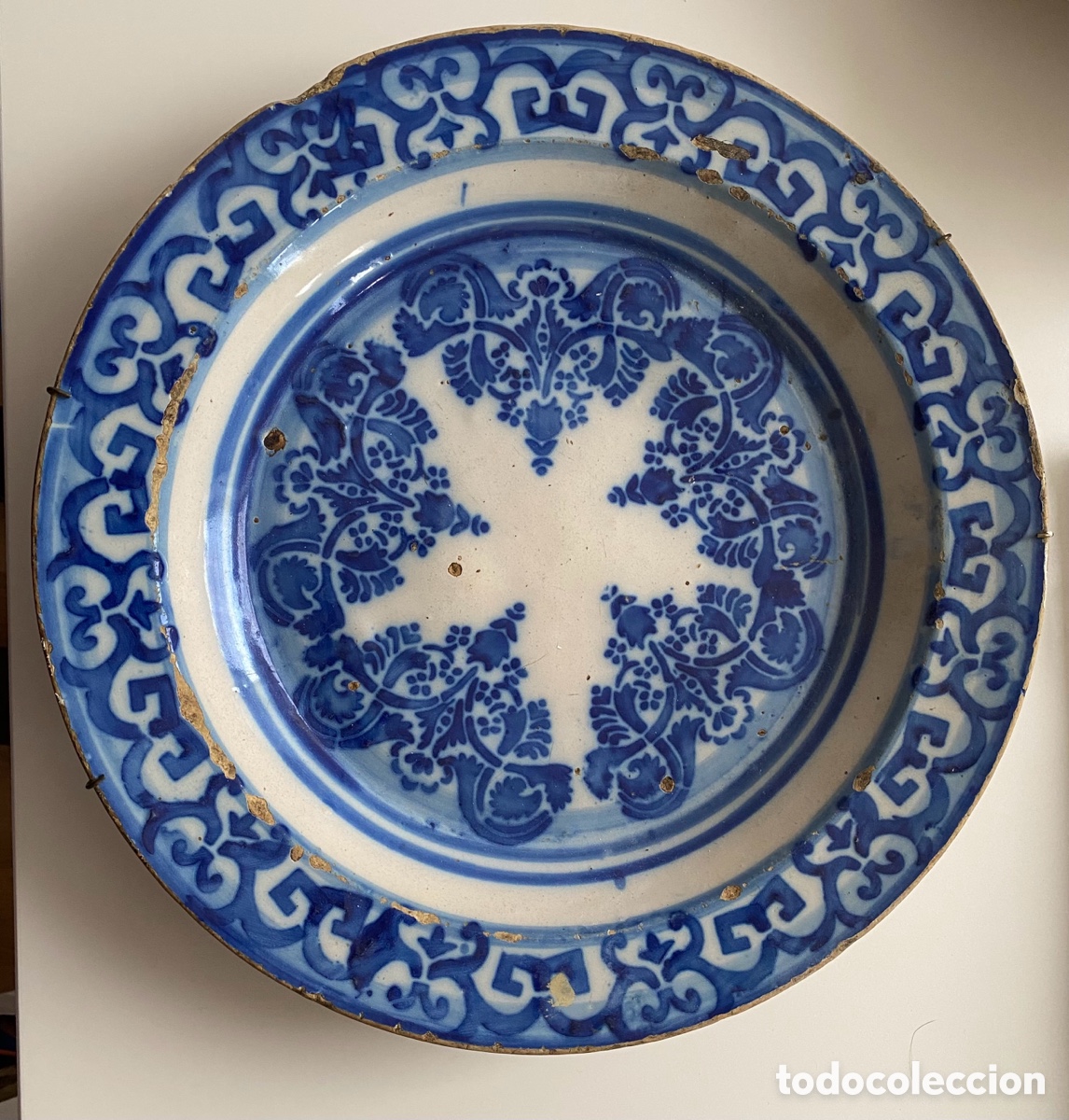 Antig&uuml;edades: Bonito plato de cer&aacute;mica - Foto 1