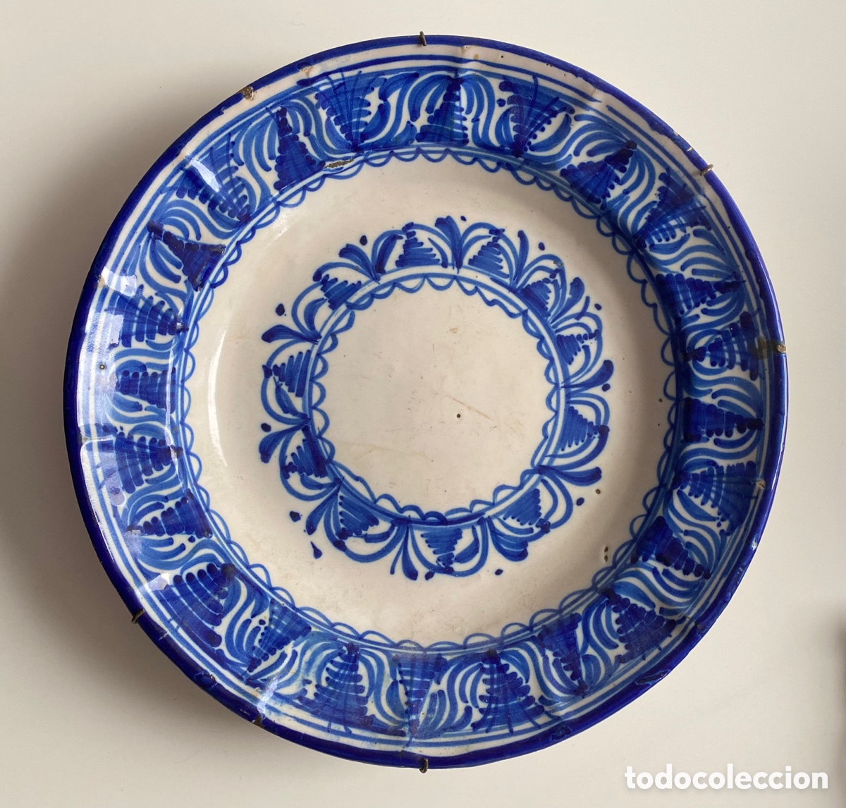 Antig&uuml;edades: Bonito plato de cer&aacute;mica - Foto 1