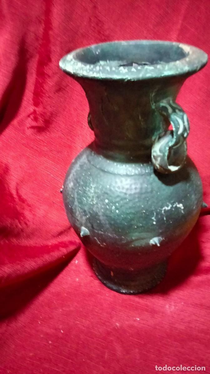 Antig&uuml;edades: antiguo jarron -47 cm - Foto 2