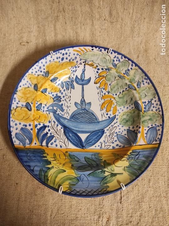 Antig&uuml;edades: plato de manises - Foto 1
