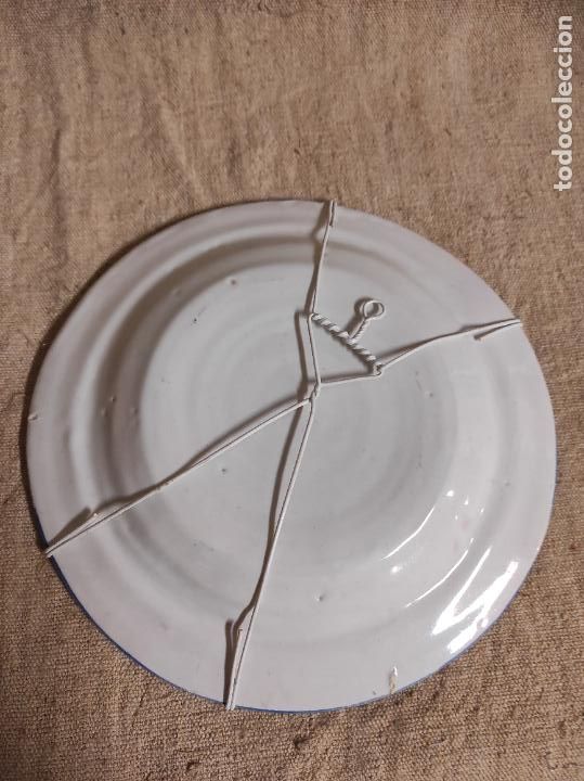 Antig&uuml;edades: plato de manises - Foto 2