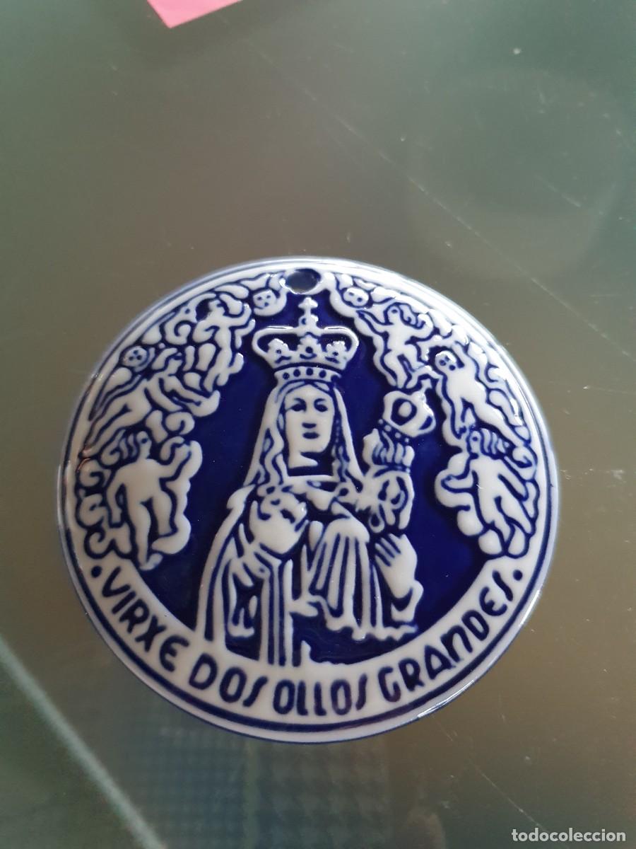 medalla de sargadelos virxe dos ollos grandes. - Compra venta en