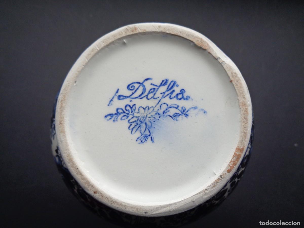 Antig&uuml;edades: JARRON DE PORCELANA DE DELFT - Foto 2