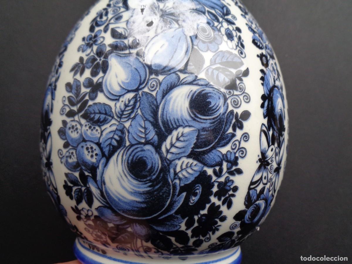 Antig&uuml;edades: JARRON DE PORCELANA DE DELFT - Foto 3