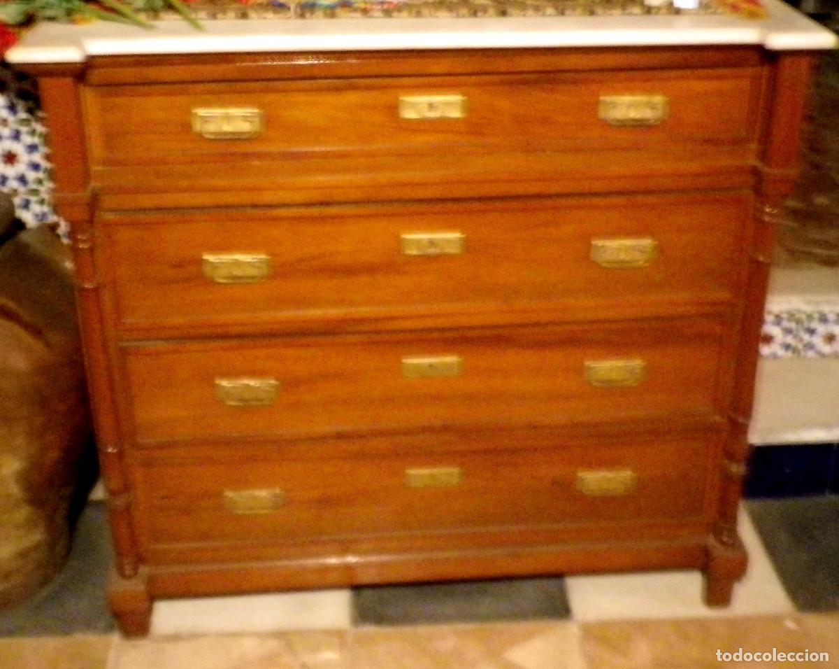 Antig&uuml;edades: COMODA ESTILO ISABELINO - Foto 1