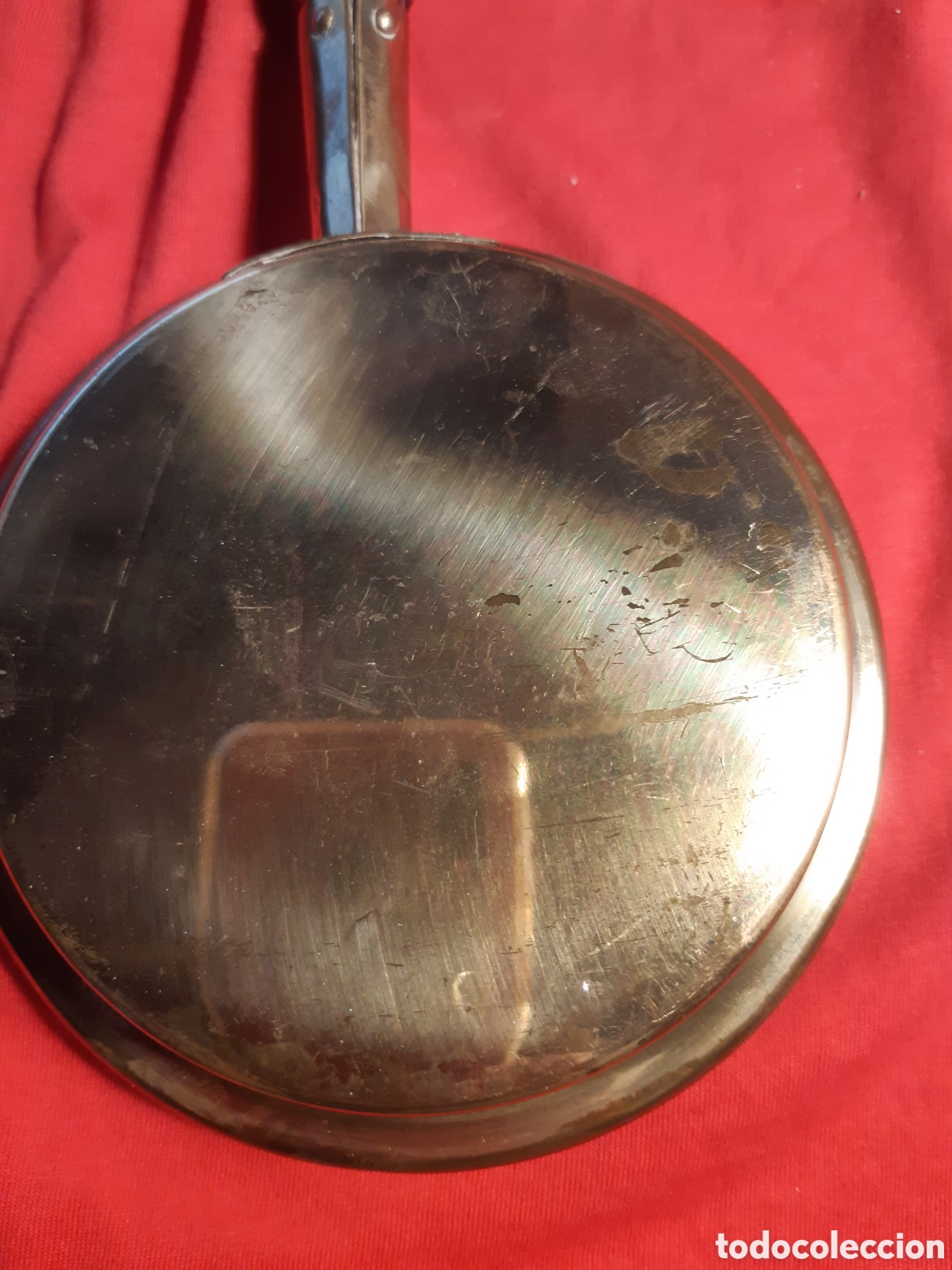Antig&uuml;edades: CALIENTA CAMAS PEQUE&Ntilde;O DE BRONCE - Foto 10