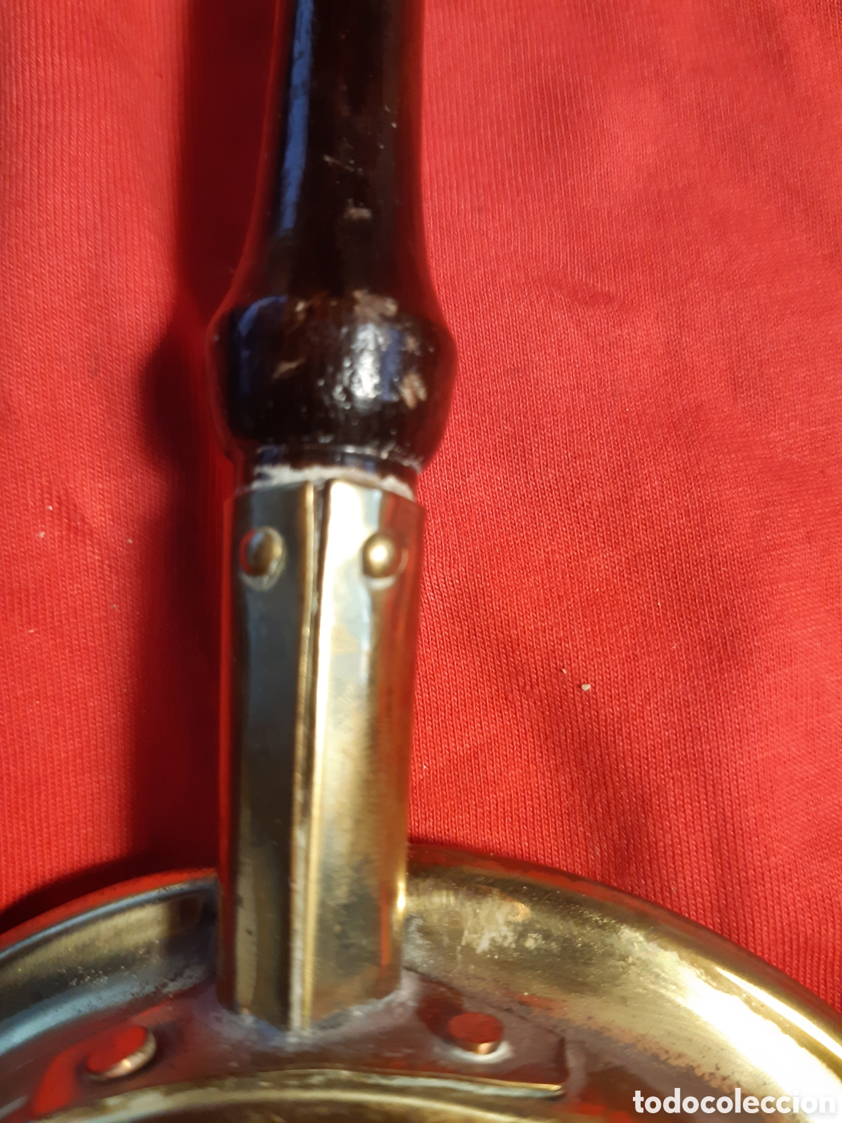 Antig&uuml;edades: CALIENTA CAMAS PEQUE&Ntilde;O DE BRONCE - Foto 11