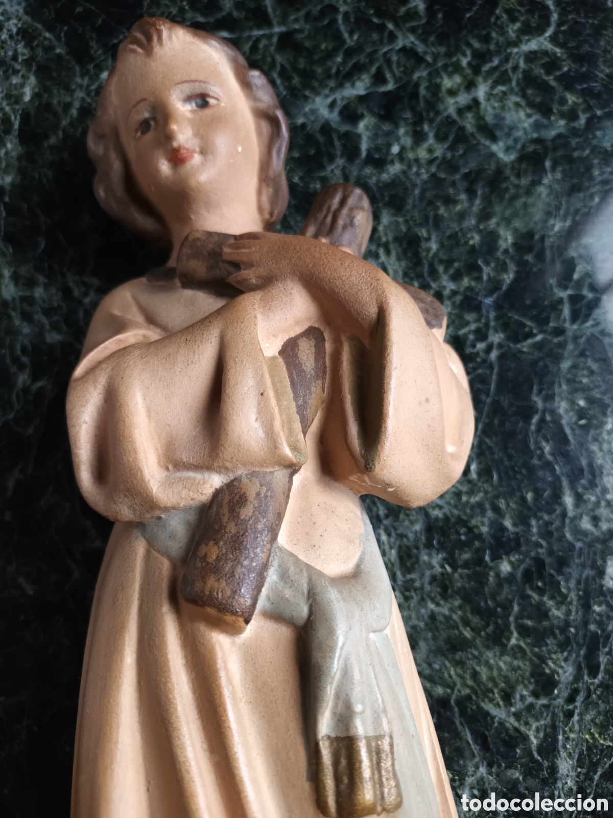 Antig&uuml;edades: Escultura de Ni&ntilde;o Jes&uacute;s - Foto 2