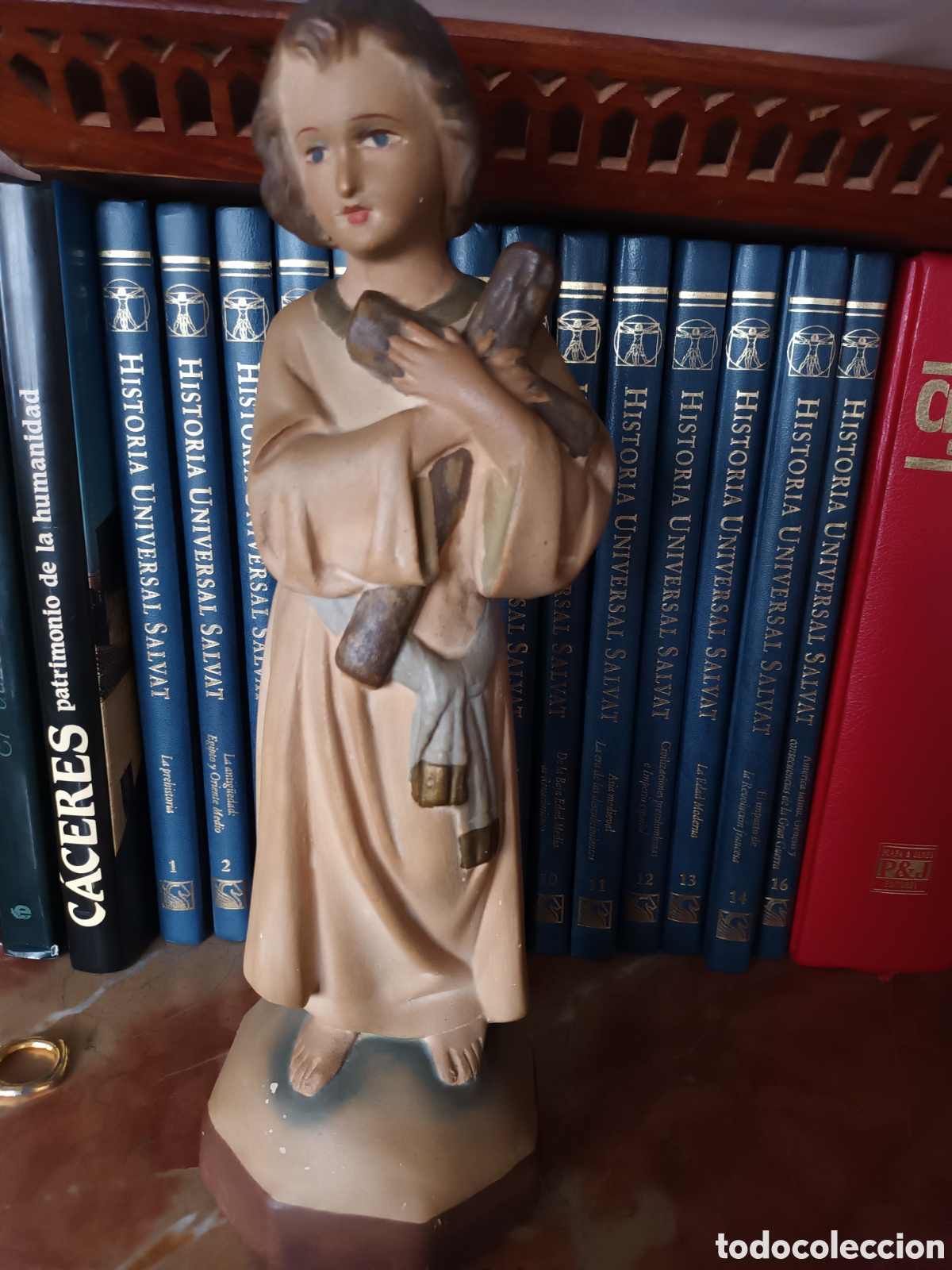 Antig&uuml;edades: Escultura de Ni&ntilde;o Jes&uacute;s - Foto 4