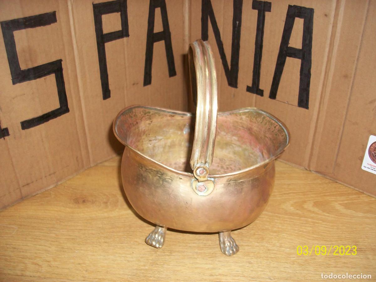 Antig&uuml;edades: ANTIGUO CENTRO DE MESA EN BRONCE - Foto 3