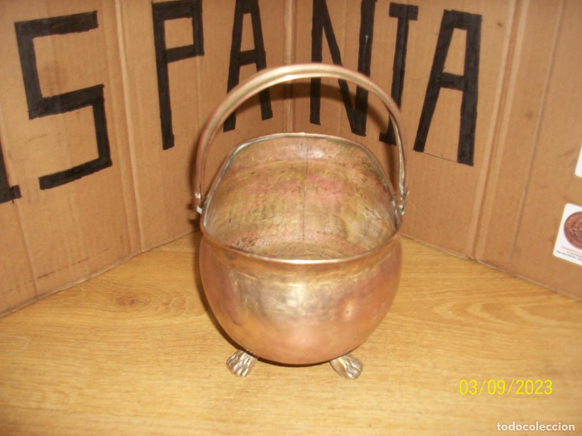 Antig&uuml;edades: ANTIGUO CENTRO DE MESA EN BRONCE - Foto 4