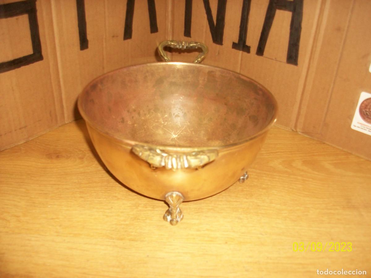Antig&uuml;edades: ANTIGUO CENTRO DE MESA EN BRONCE - Foto 2