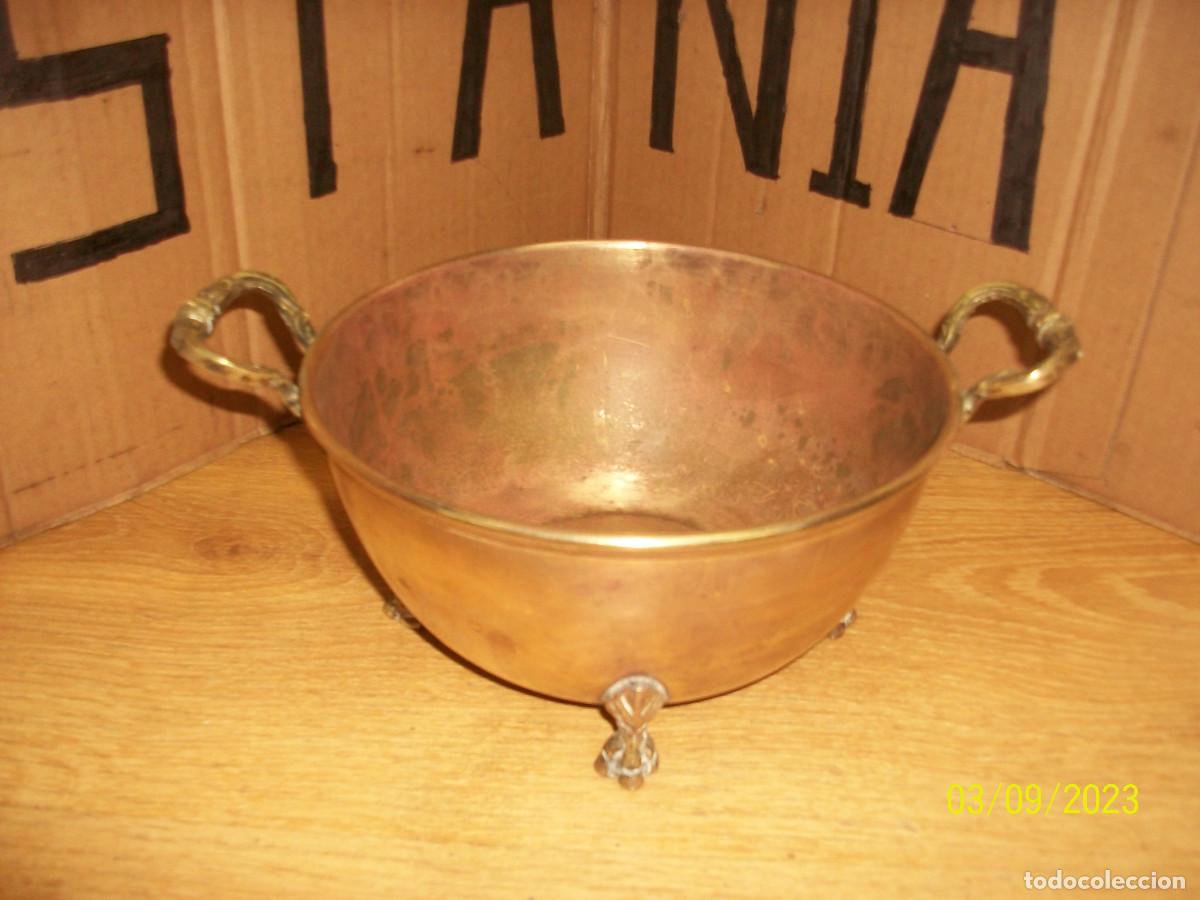 Antig&uuml;edades: ANTIGUO CENTRO DE MESA EN BRONCE - Foto 3