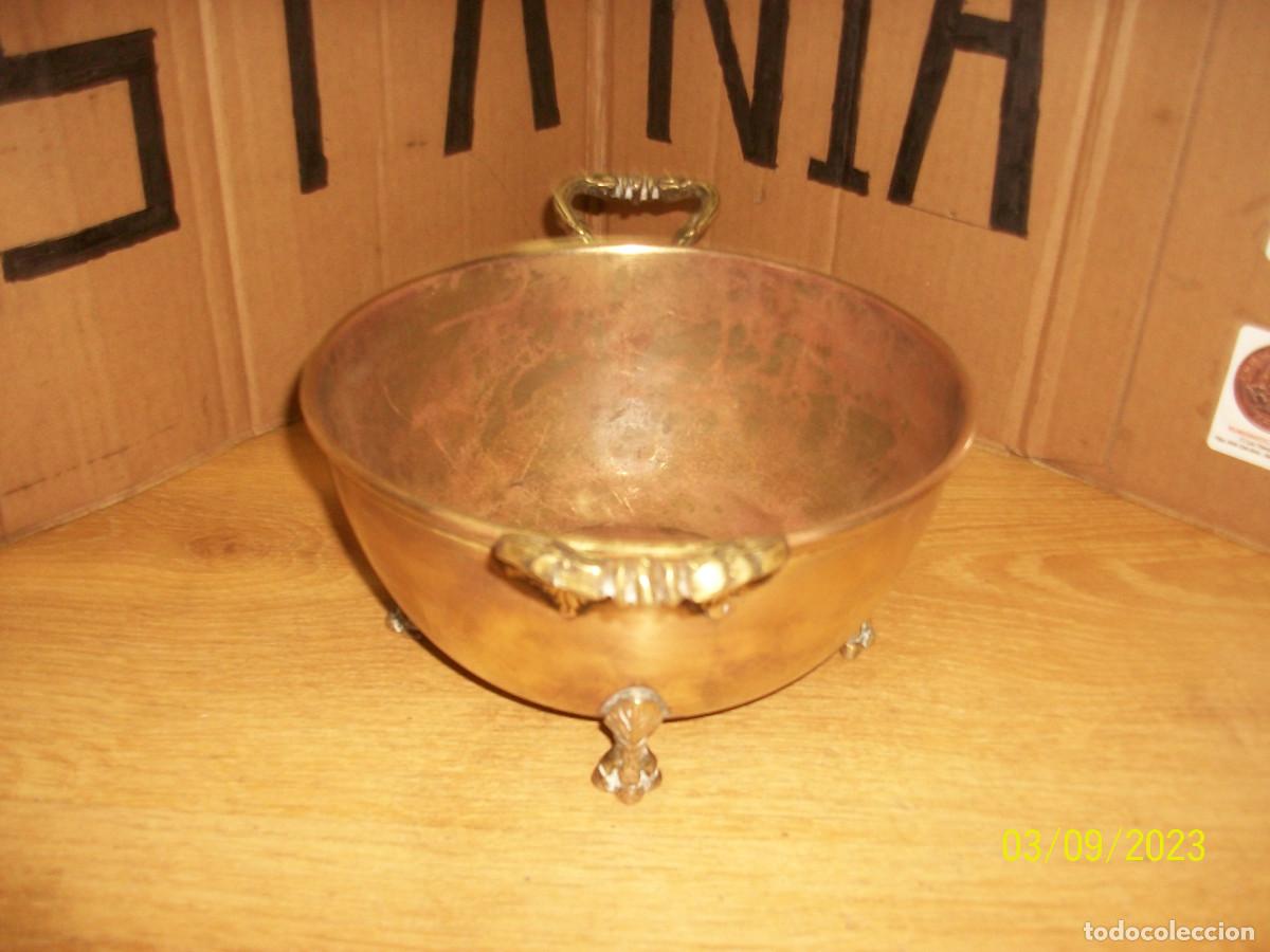 Antig&uuml;edades: ANTIGUO CENTRO DE MESA EN BRONCE - Foto 4