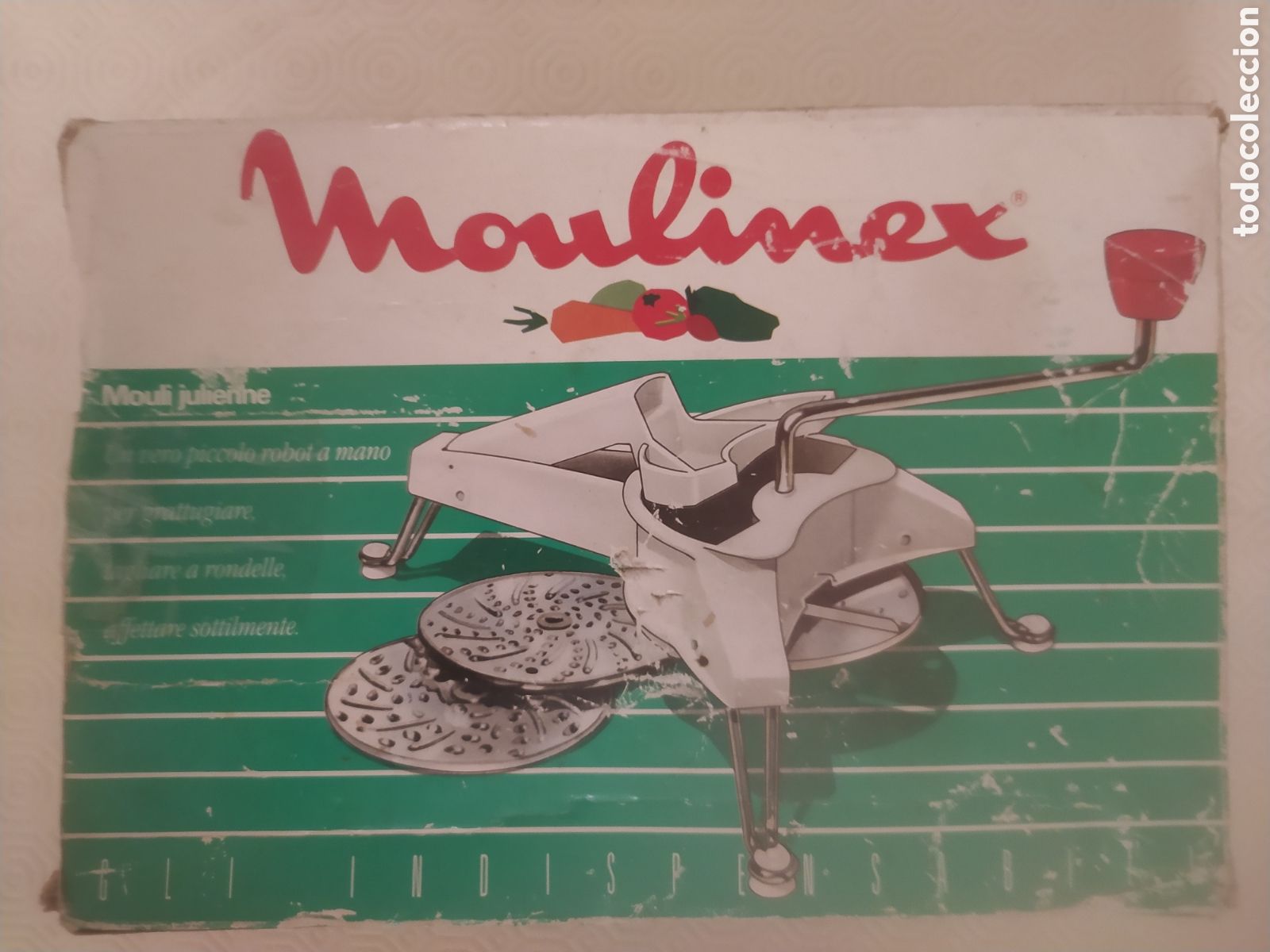 Antig&uuml;edades: Cortadora pecadora ralladora moulinex - Foto 1