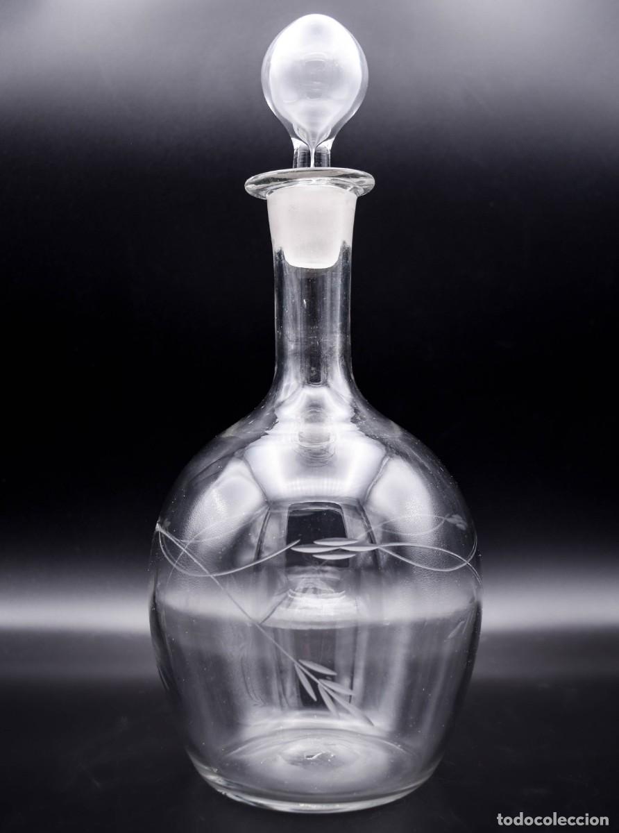 Antig&uuml;edades: Decantador de cristal - Foto 14