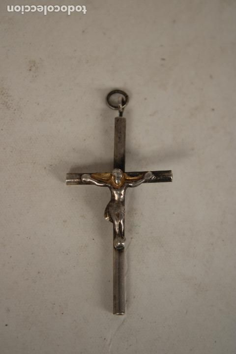 Antig&uuml;edades: cruz de plata - Foto 3
