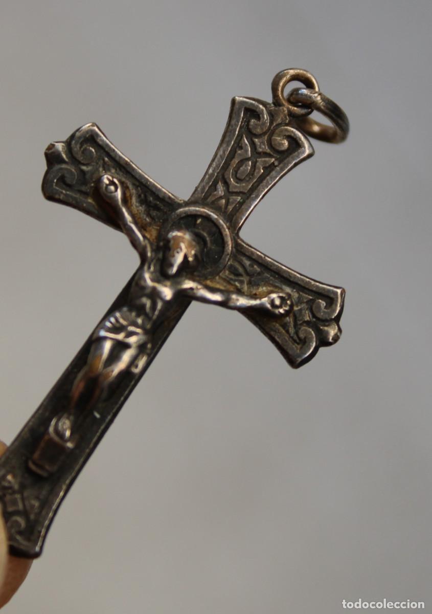 Antig&uuml;edades: cruz de plata - Foto 1