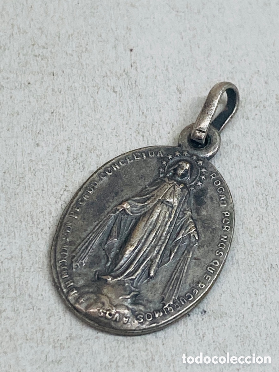 Antig&uuml;edades: Medalla religiosa met&aacute;lica - Foto 1