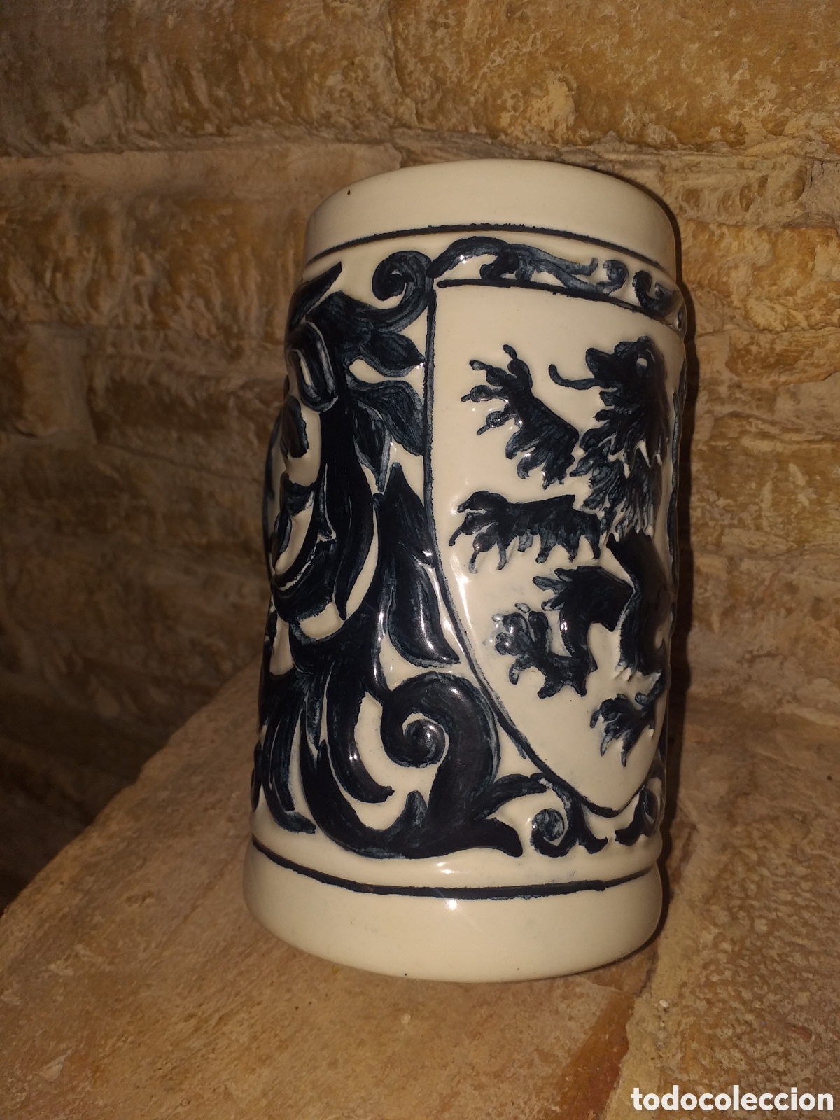 Antig&uuml;edades: Jarra antigua ceramica - Foto 2