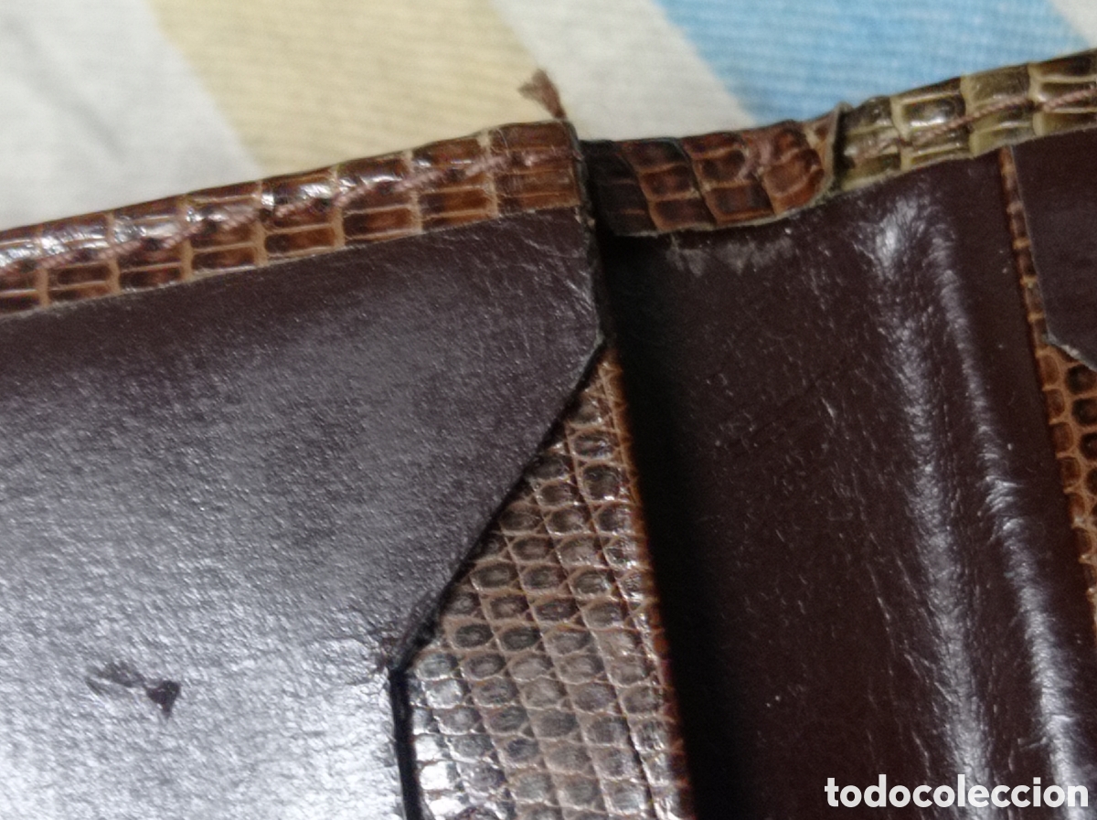 Antig&uuml;edades: Cartera vintage en Piel de serpiente - Foto 4