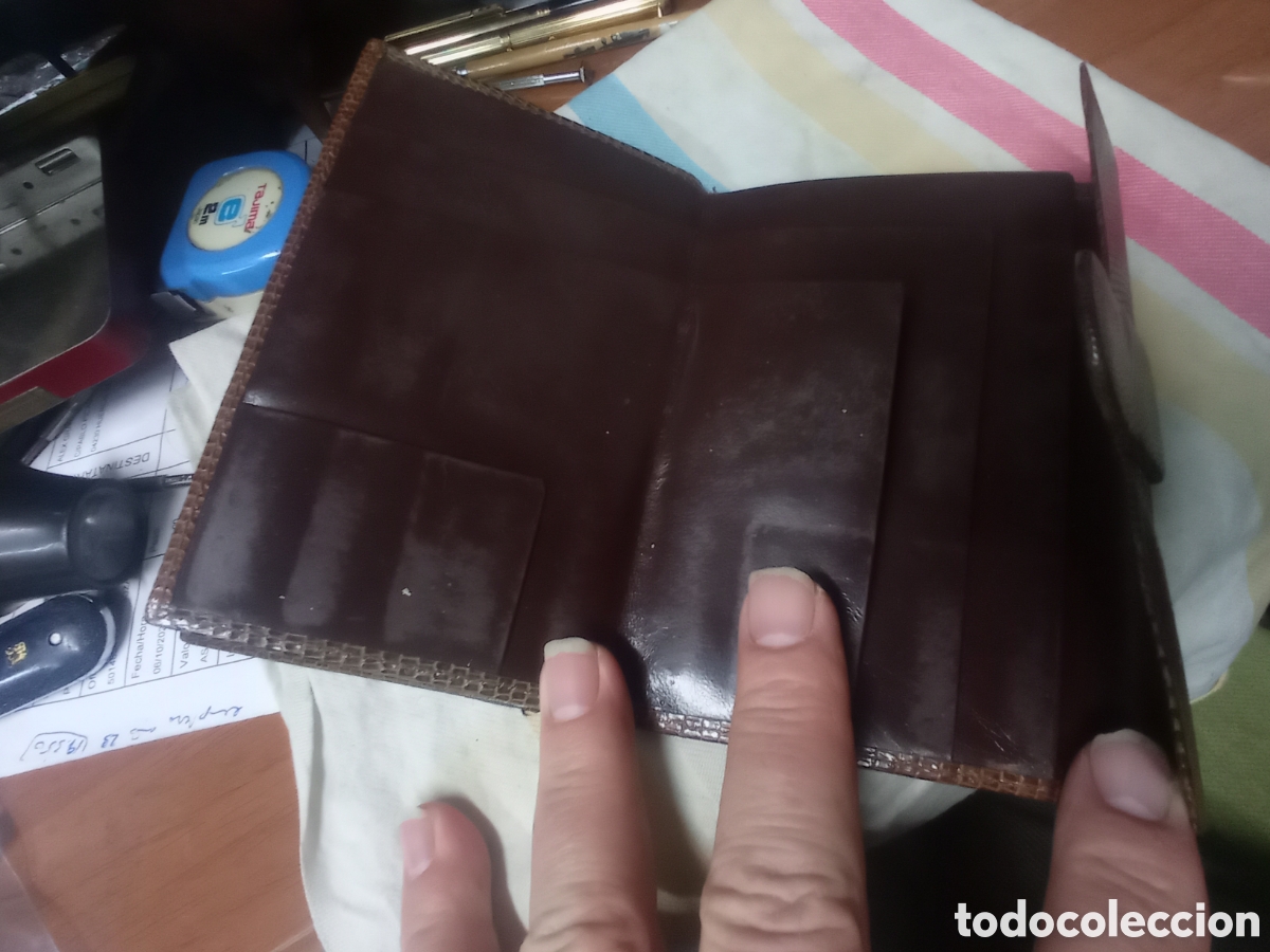 Antig&uuml;edades: Cartera vintage en Piel de serpiente - Foto 5