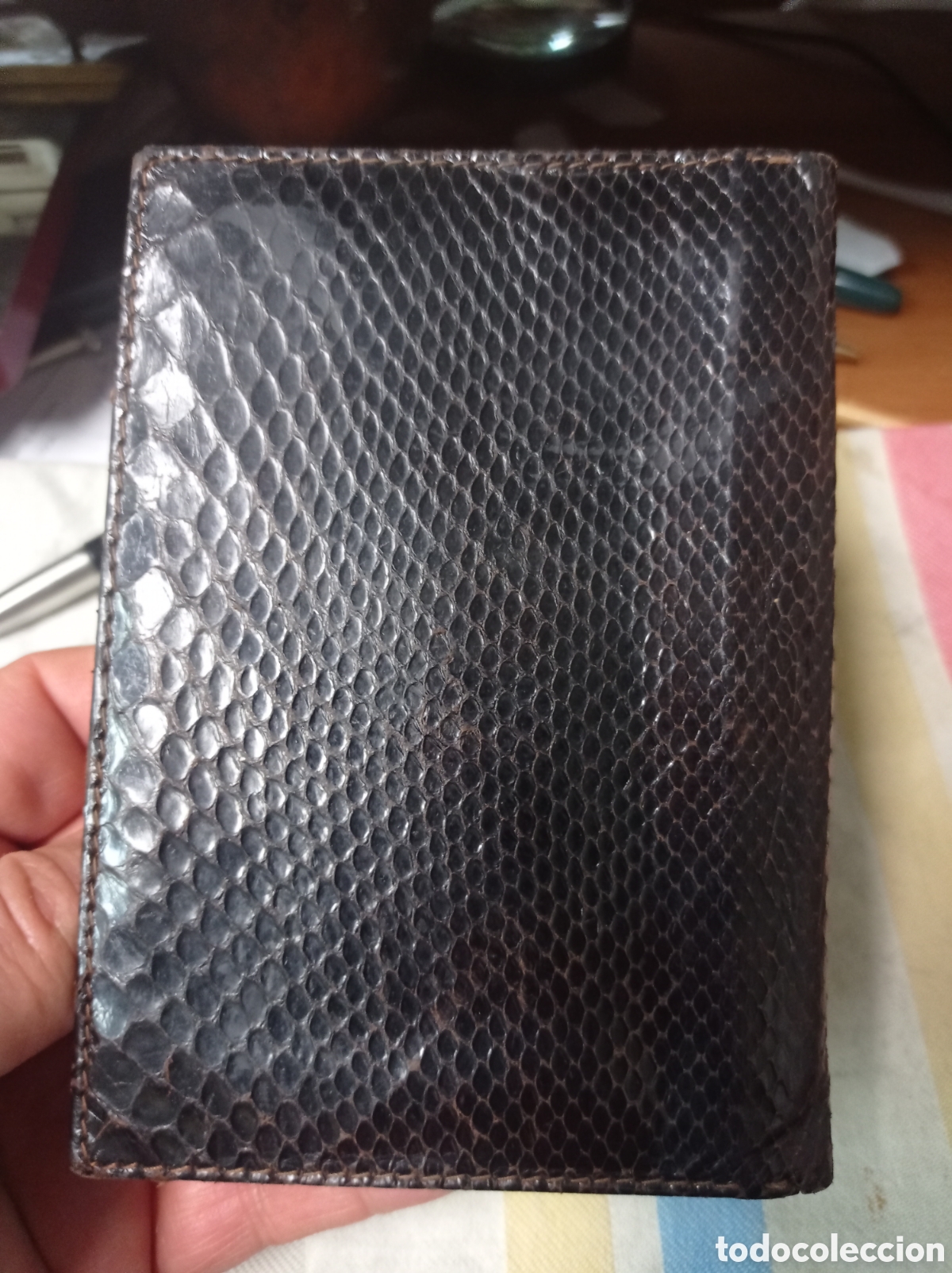 Antig&uuml;edades: Cartera vintage en Piel de serpiente - Foto 2