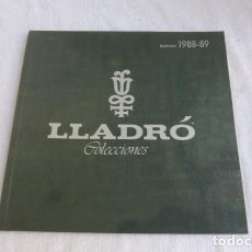 Antigüedades: CATALOGO OFICIAL LLADRO, NOVEDADES 1988-1989....37 PGS.. Lote 398037639