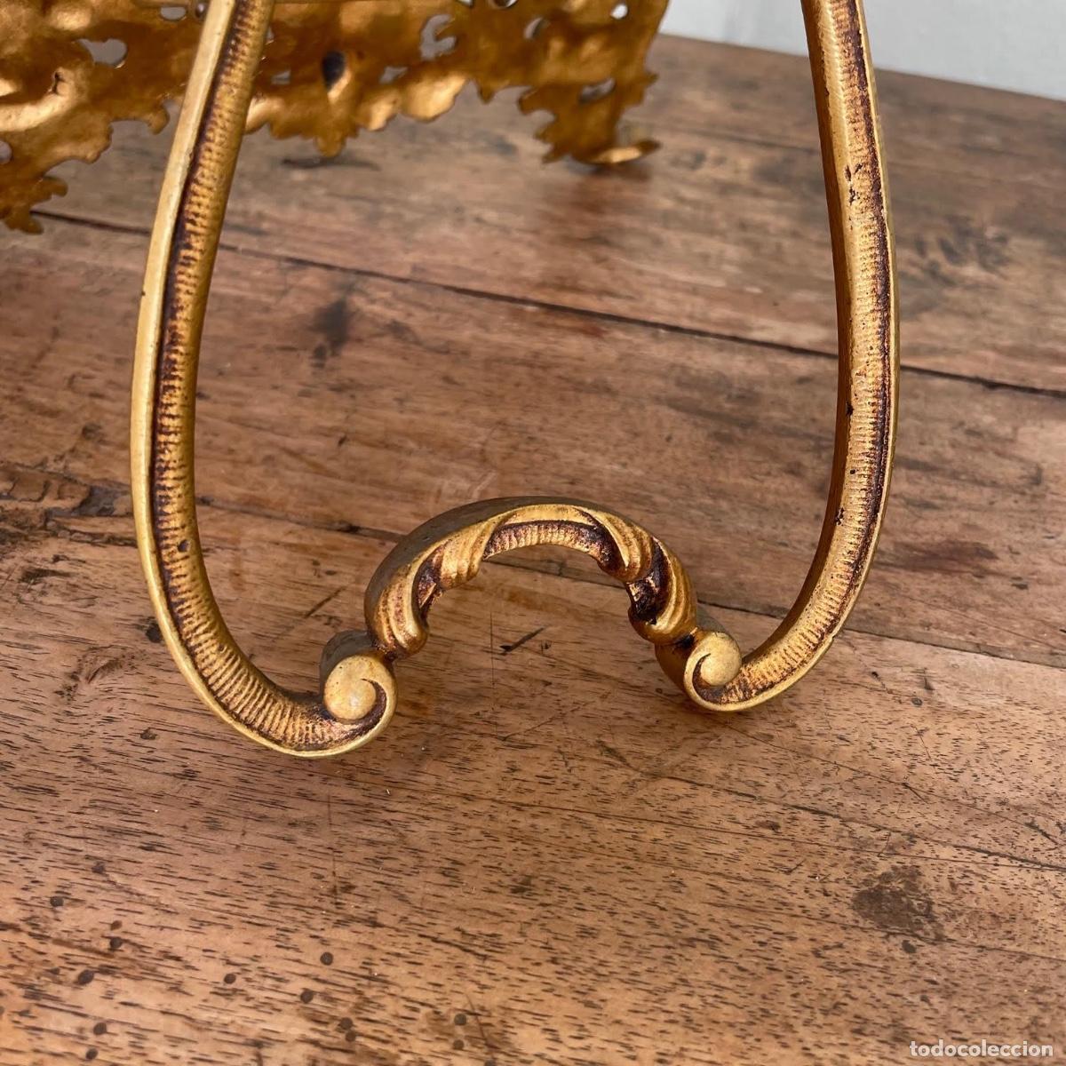 Antig&uuml;edades: Marco de bronce con Angeles - Foto 4