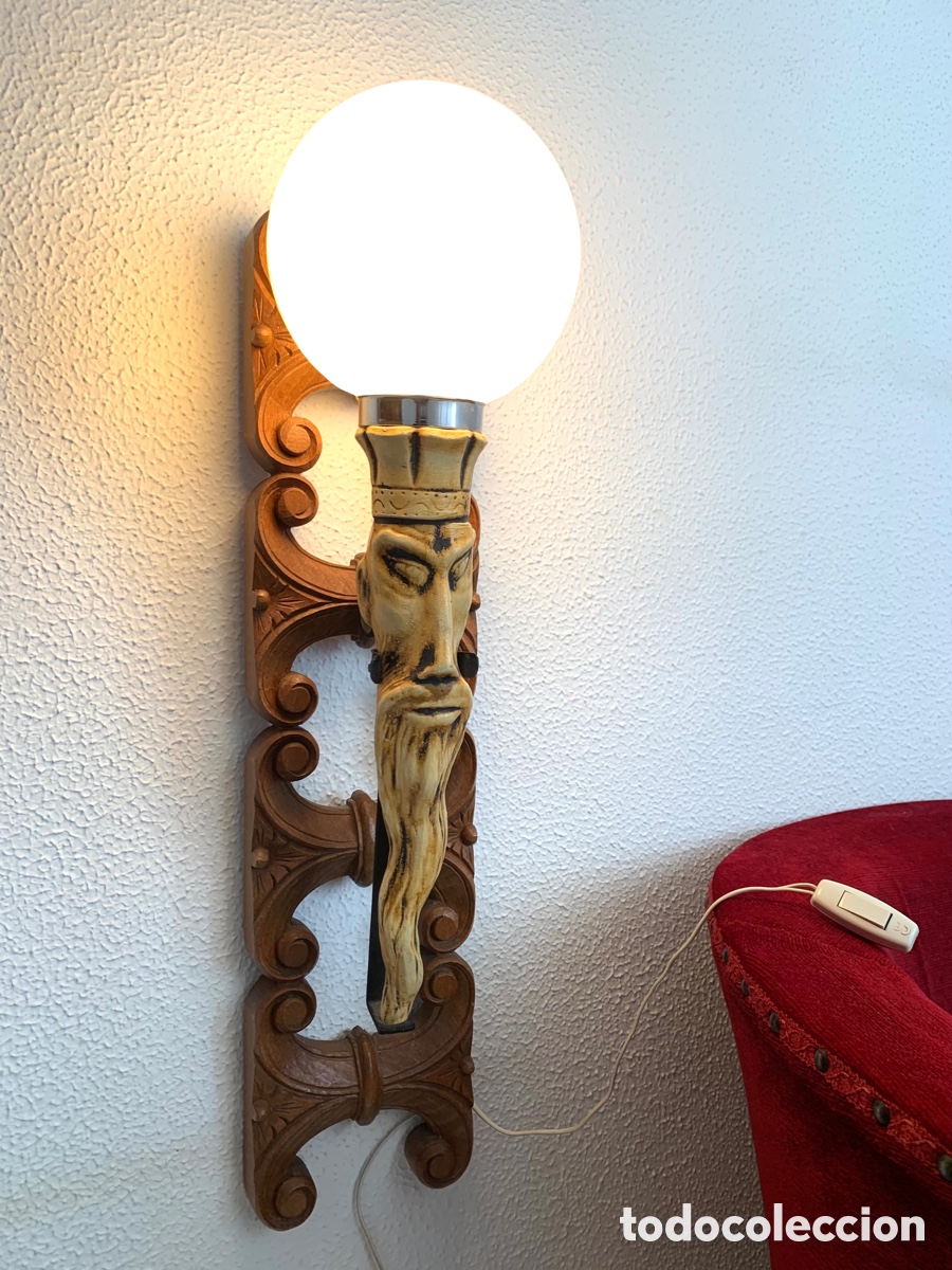 Antig&uuml;edades: ANTIGUO APLIQUE DE PARED - Foto 4